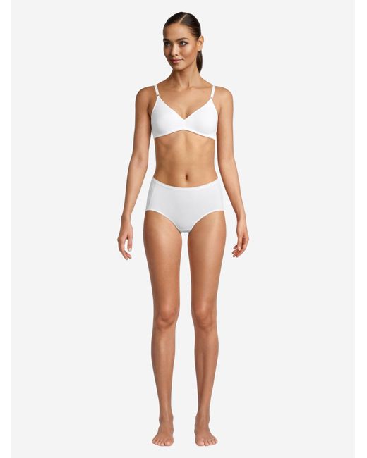 NINA VON C White Slip Basic