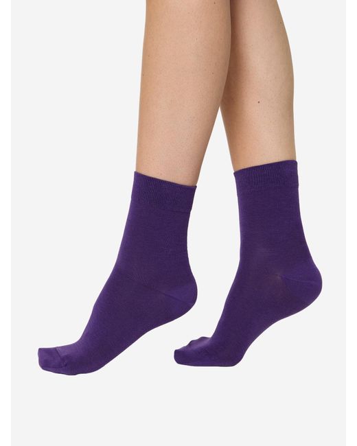 Nur die Purple Freizeitsocken Colour Socken Bunt