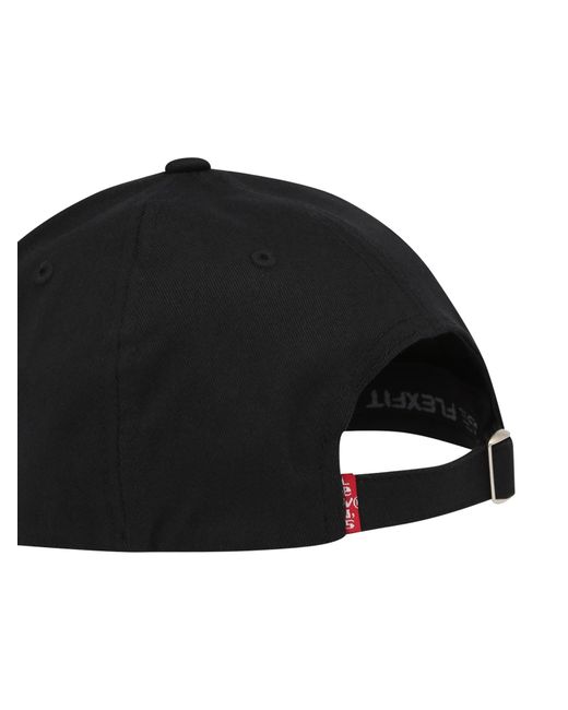 Levi's Black Levis Housemark Flexfit Cap