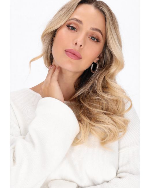 faina White Pullover