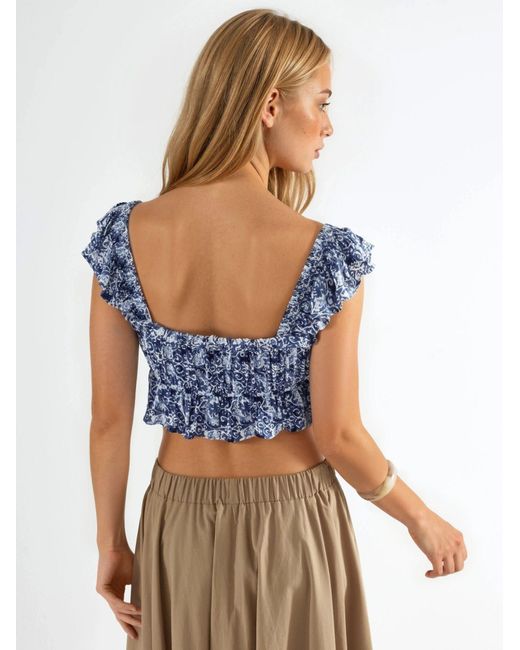 Busem Blue Bluse