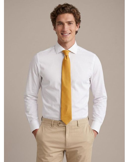 Suitable Krawatte in Yellow für Herren