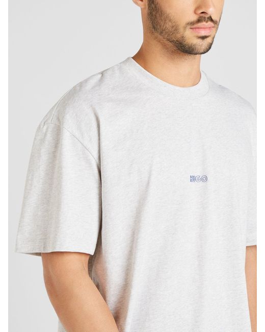 HUGO T-shirt 'nouveres' in White für Herren