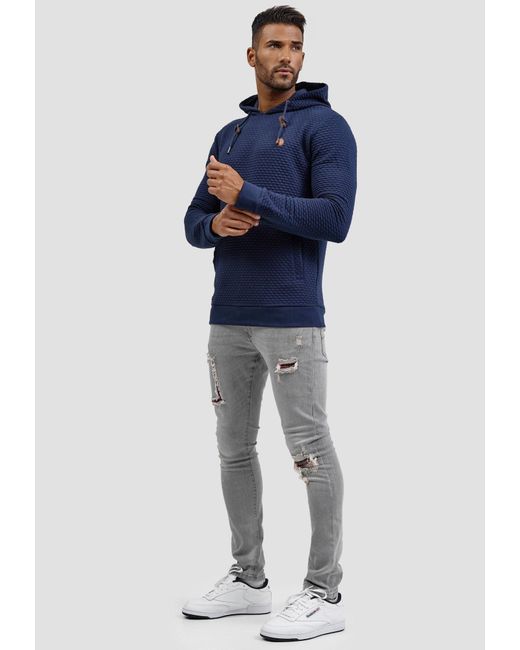 INDICODE Pullover in Blue für Herren