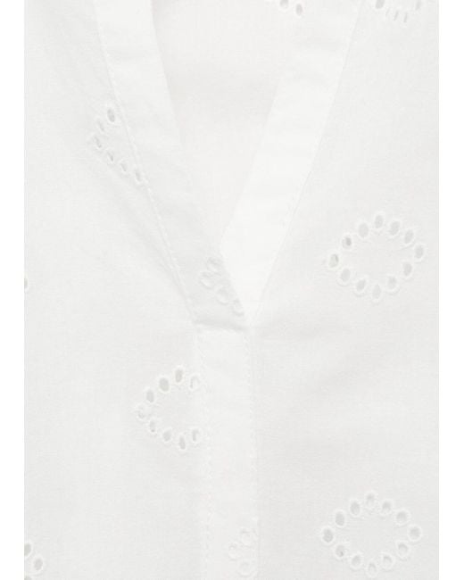 MANGO TEEN White Bluse 'Matilde'