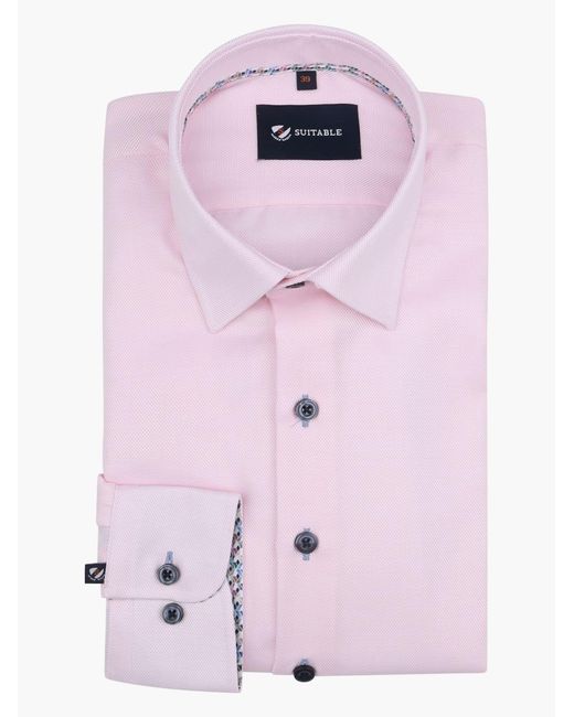 Suitable Hemd in Pink für Herren