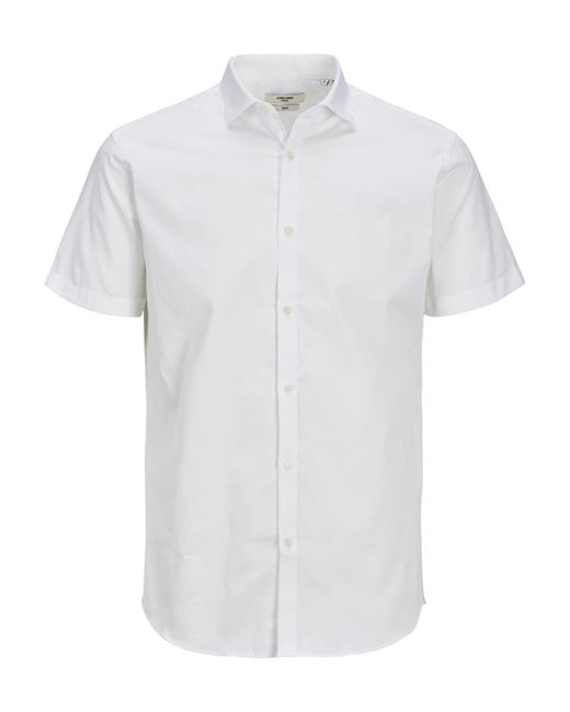 Jack & Jones Hemd 'cardiff' in White für Herren