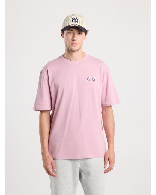 America Today T-Shirt in Pink für Herren
