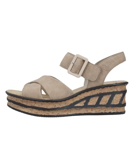 Rieker Gray Sandale