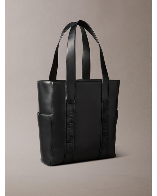 Calvin Klein Black Shopper