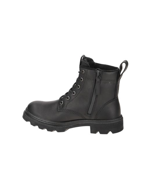 Ecco Black Boots Grainer 214723