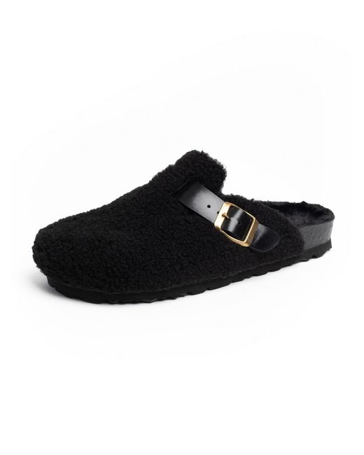 Bayton Black Clogs Kazan
