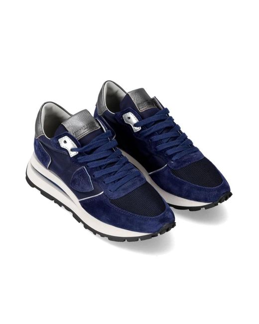 Philippe Model Blue Sneaker Low