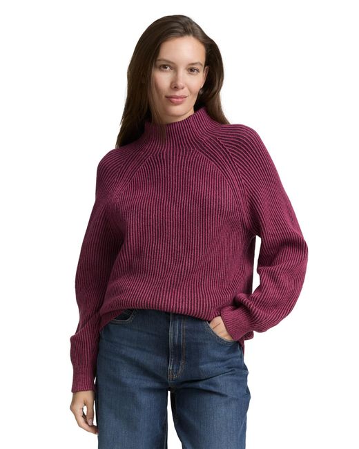 Tom Tailor Purple Pullover