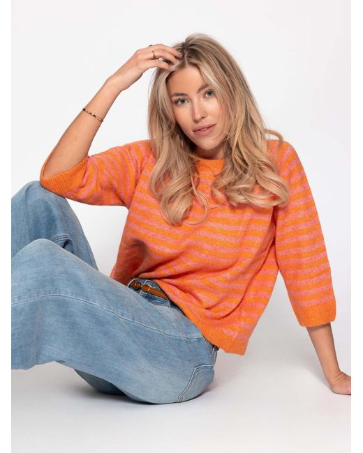 SassyClassy Orange Pullover