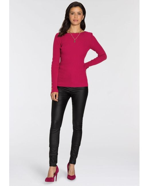 melrose Red Pullover