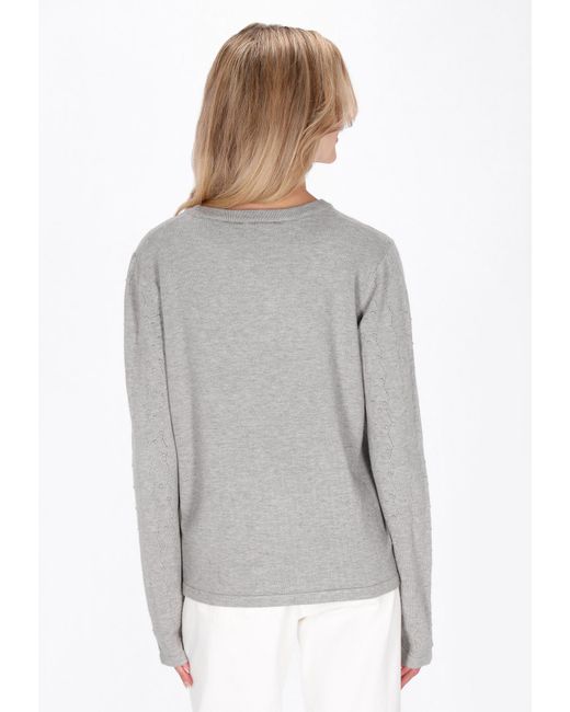 Usha Gray Pullover