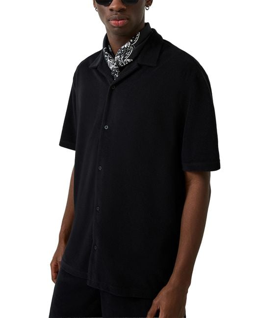 QS Hemd in Black für Herren