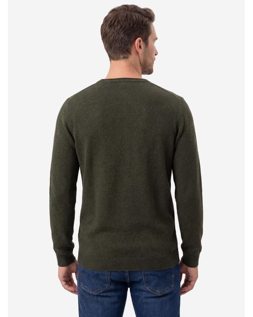 S.oliver Oliver Pullover Basic in Green für Herren