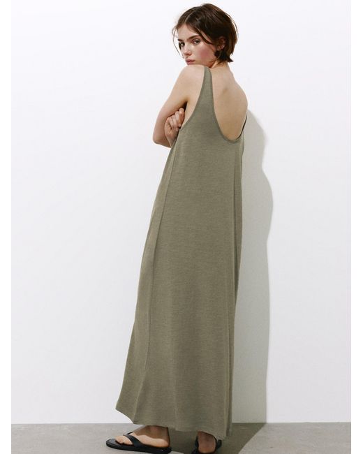 Pull&Bear Green Kleid