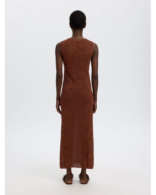 SELECTED Brown Kleid