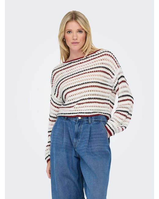 ONLY Gray Pullover 'Onlgeena'