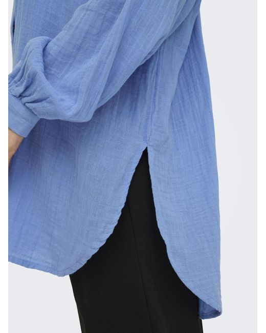 ONLY Blue Bluse Onlthyra
