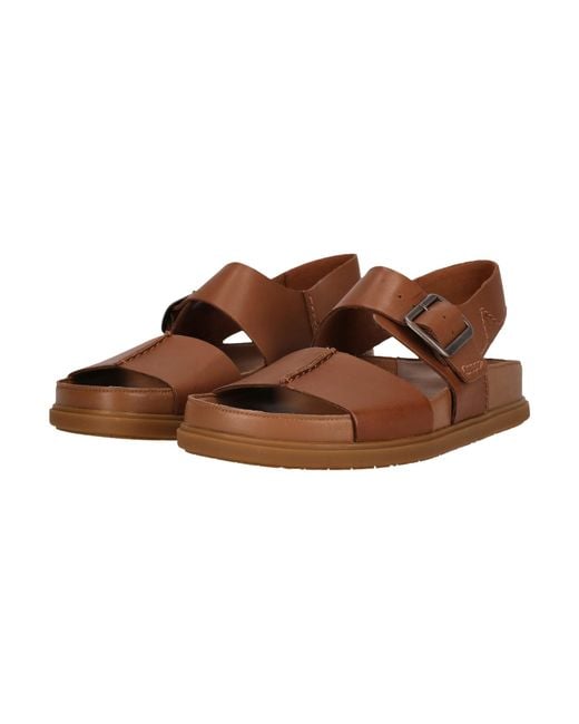 Clarks Sandale Torford Strap in Brown für Herren