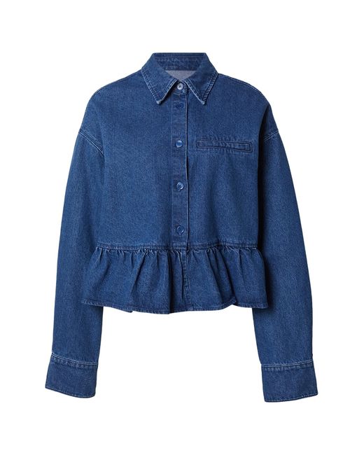 EDITED Blue Bluse Bibi