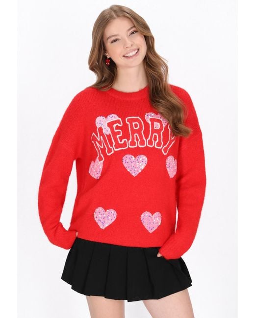 myMo Red Pullover