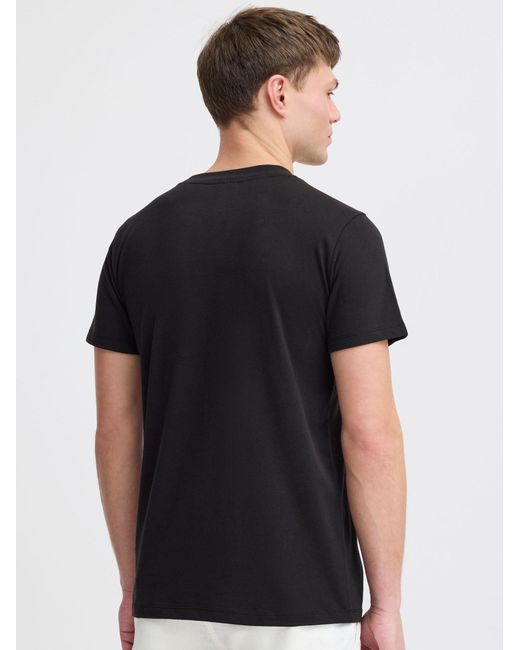 Solid T-Shirt Odit 2Erpack in Black für Herren