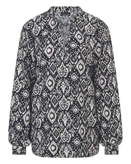 Goldner Gray Bluse