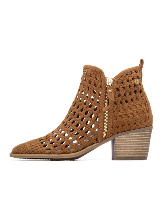 Xti Brown Stiefelette