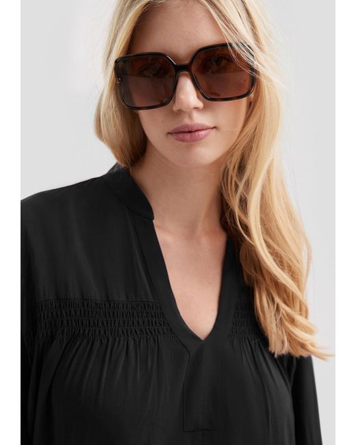 QS Black Bluse