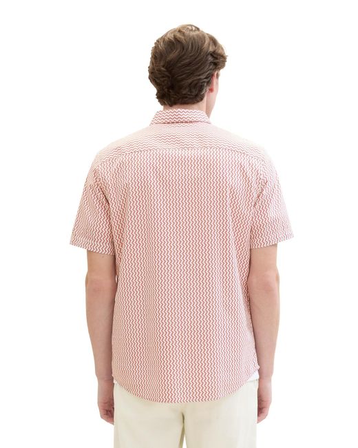 Tom Tailor Hemd in Pink für Herren