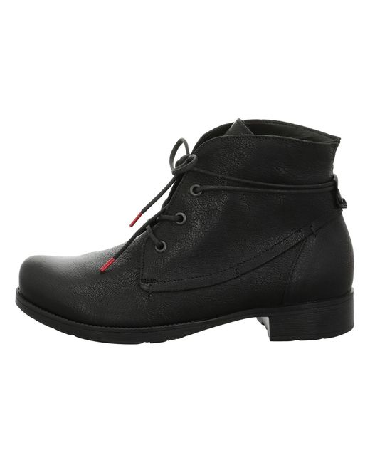 Think! Black Schnürstiefelette