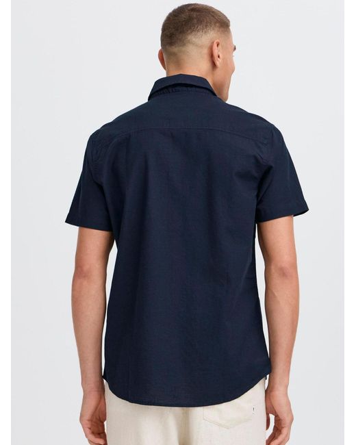 Solid Hemd Sdlitje in Blue für Herren
