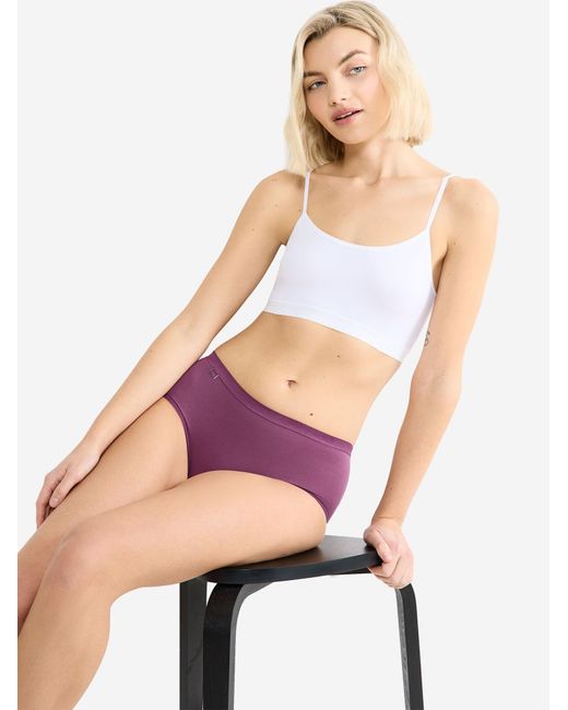 Sloggi Purple Maxislip Originals Basic