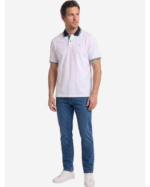 Redmond Shirt Basic in Blue für Herren