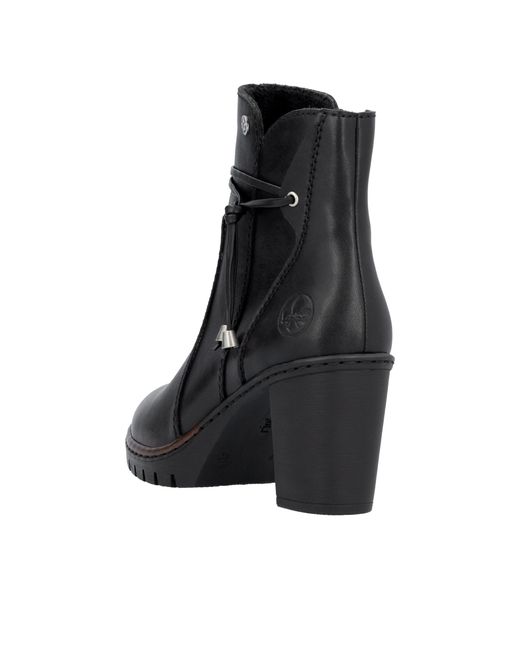Rieker Black Chelsea Boots