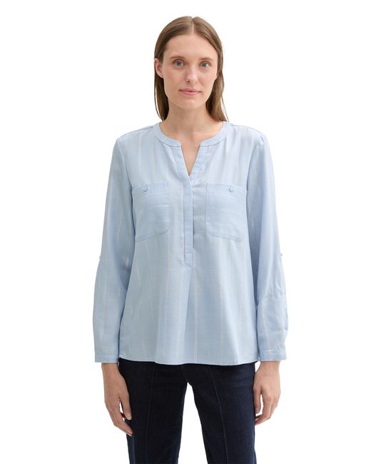 Tom Tailor Blue Bluse
