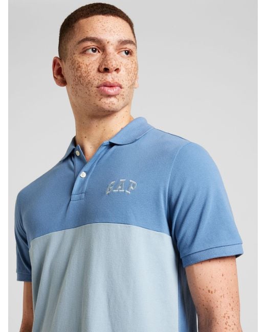 Gap Poloshirt 'novelty' in Blue für Herren