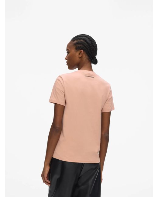 Karl Lagerfeld Pink T-Shirt