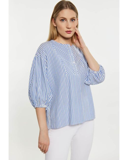 DreiMaster Maritim Blue Bluse