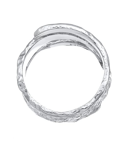 Kuzzoi Ring in Metallic für Herren