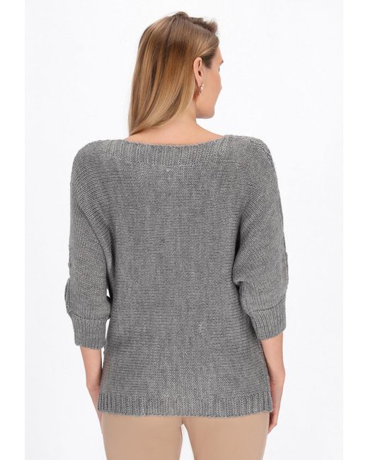 Usha Gray Pullover