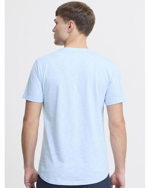 Solid Shirt Figos in Blue für Herren