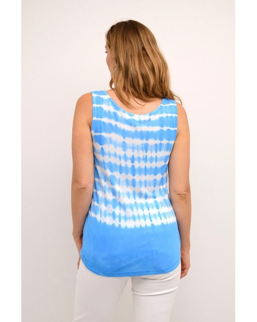 Cream Blue Bluse 'Crbastilla'
