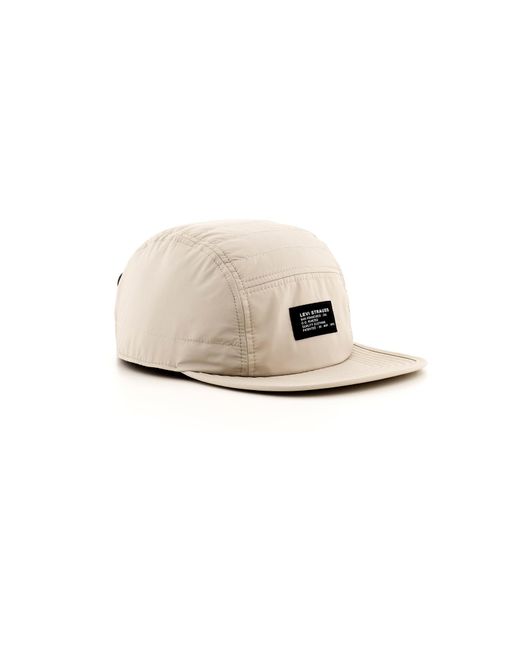 Levi's Natural Levis Cap 5 Panel Puffer Cap