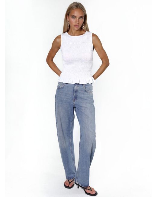 Busem White Bluse